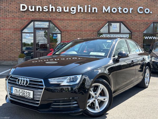 Audi A4 Saloon, Petrol, 2017, Black