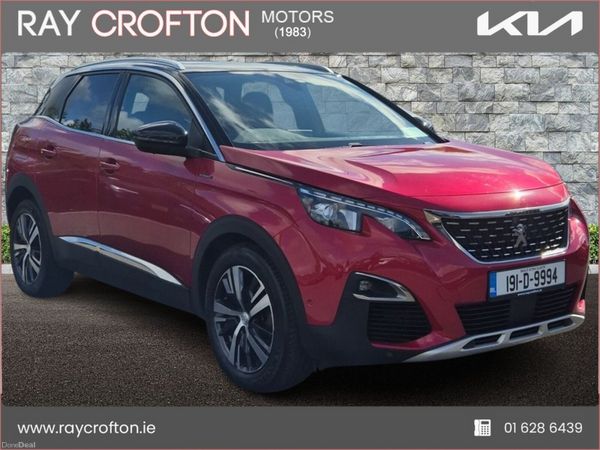 Peugeot 3008 MPV, Diesel, 2019, Red