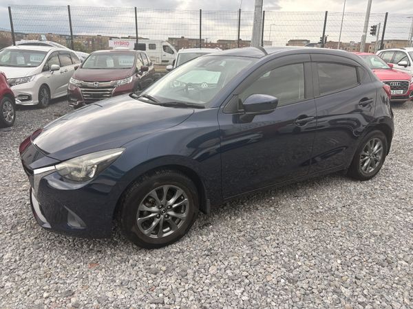 Mazda Demio Hatchback, Petrol, 2017, Blue