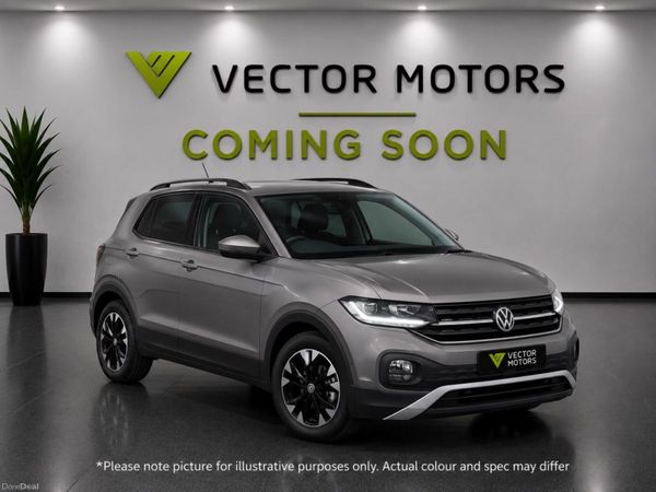 Volkswagen T-Cross SUV, Petrol, 2021, Grey