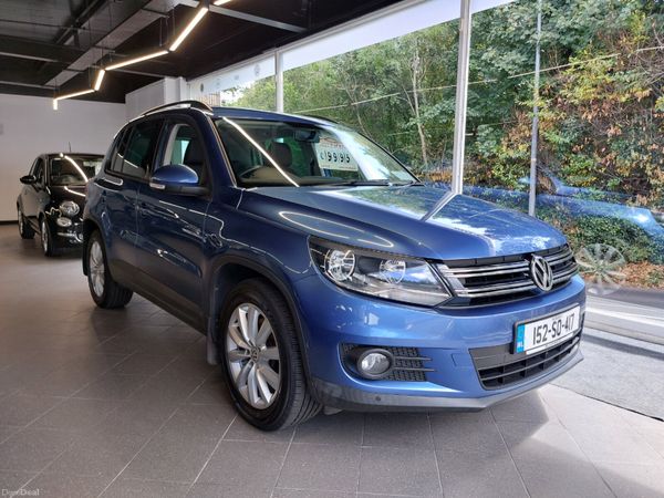 Volkswagen Tiguan SUV, Diesel, 2015, Blue