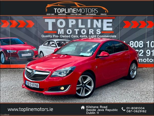 Opel Insignia Hatchback, Diesel, 2016, Red