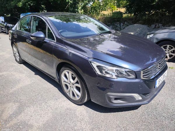 Peugeot 508 Saloon, Diesel, 2015, Blue
