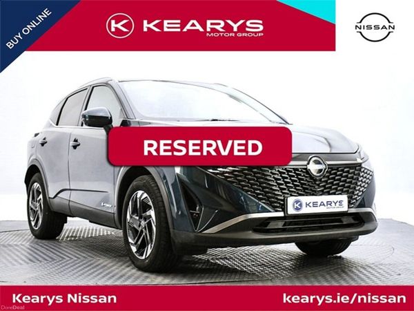 Nissan Qashqai SUV, Petrol Hybrid, 2025, Green