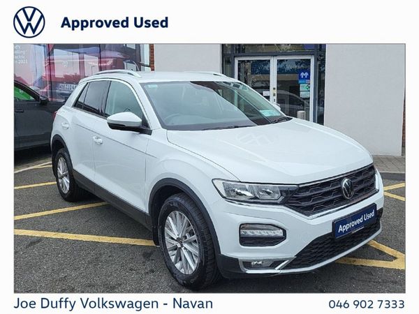 Volkswagen T-Roc SUV, Petrol, 2021, White