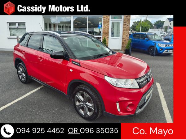 Suzuki Vitara SUV, Petrol, 2015, Red