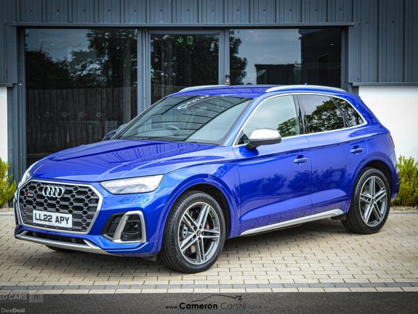 Audi Q5 SUV, Diesel Hybrid, 2022, Blue