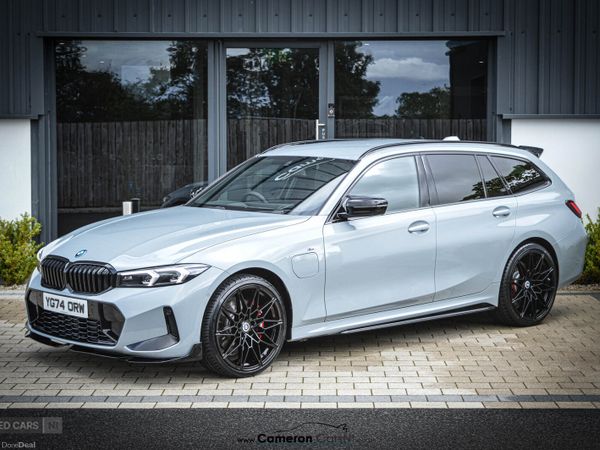 BMW 3-Series Estate, Electric, 2024, Grey