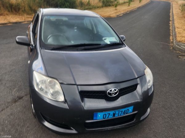 Toyota Auris Hatchback, Petrol, 2007, Grey