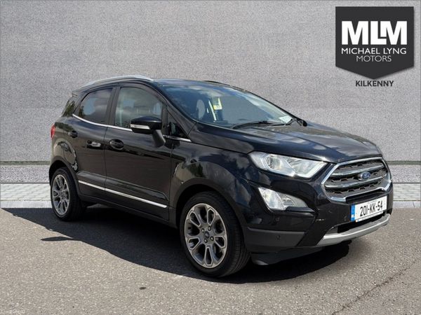 Ford EcoSport Hatchback, Diesel, 2020, Black