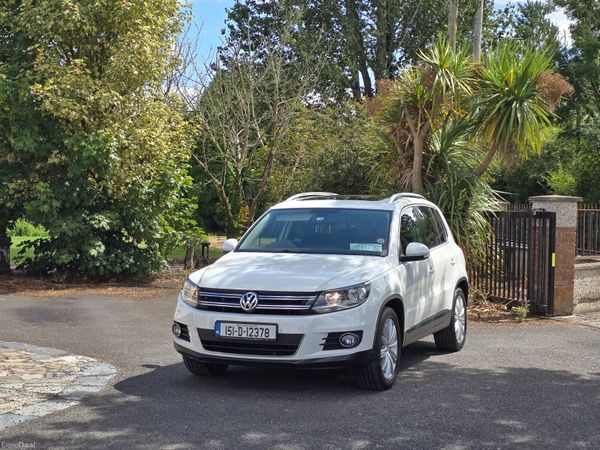 Volkswagen Tiguan SUV, Diesel, 2015, White