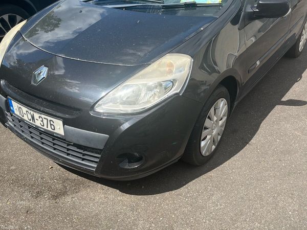 Renault Clio Hatchback, Ethanol Petrol, 2010, Black