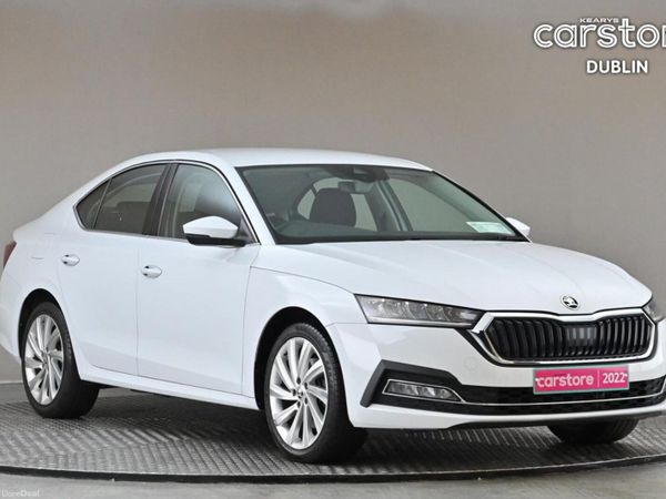Skoda Octavia Saloon, Petrol Plug-in Hybrid, 2022, White
