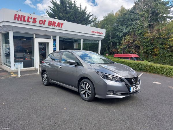 Nissan Leaf Hatchback, Electric, 2021, Grey