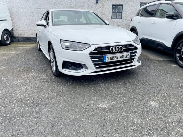 Audi A4 Estate, Diesel Hybrid, 2024, White