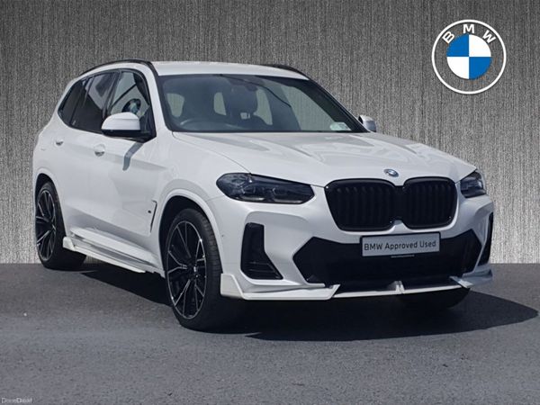 BMW X3 SUV, Petrol Plug-in Hybrid, 2023, White