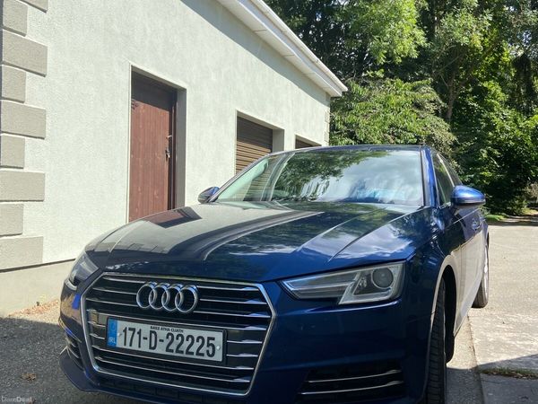 Audi A4 Saloon, Diesel, 2017, Blue