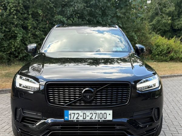 Volvo XC90 SUV, Petrol Plug-in Hybrid, 2017, Black