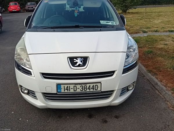Peugeot 5008 MPV, Diesel, 2014, White