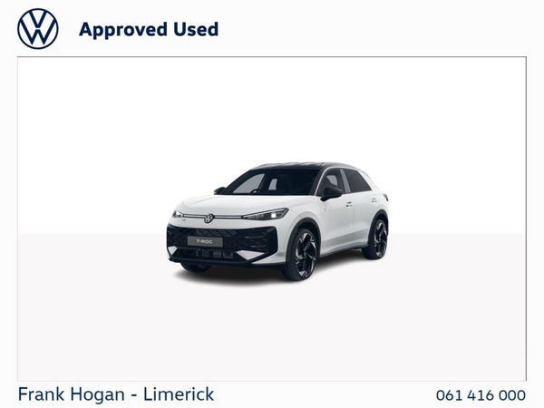 Volkswagen T-Roc SUV, Petrol Hybrid, 2026, White