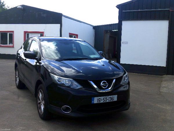 Nissan Qashqai Hatchback, Diesel, 2015, Black