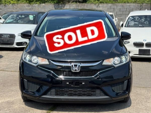 Honda Fit Hatchback, Petrol Hybrid, 2015, Black
