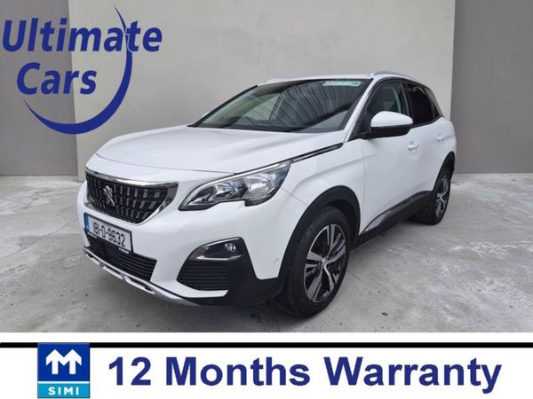 Peugeot 3008 MPV, Petrol, 2018, White
