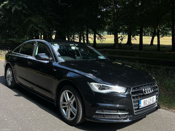 Audi A6 Saloon, Diesel, 2018, Black