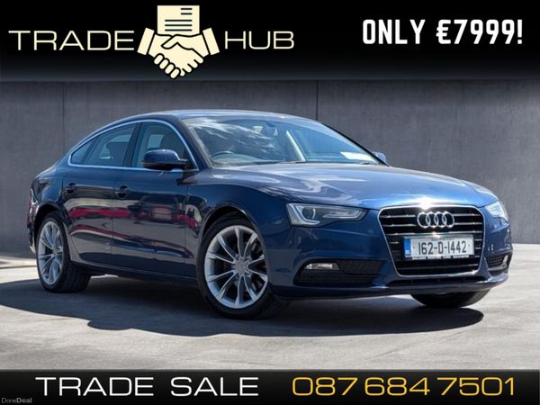 Audi A5 Hatchback, Diesel, 2016, Blue