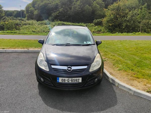 Opel Corsa Hatchback, Petrol, 2008, Black