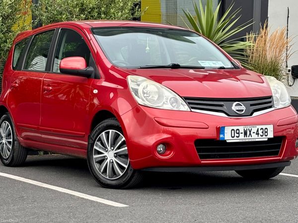 Nissan Note MPV, Petrol, 2009, Red