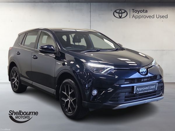 Toyota RAV4 Estate, Petrol Hybrid, 2019, Blue