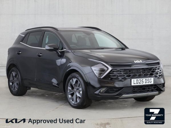 Kia Sportage Estate, Petrol Hybrid, 2025, Black