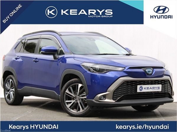 Toyota Corolla Cross SUV, Petrol Hybrid, 2023, Blue