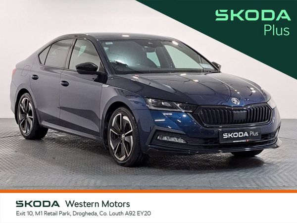 Skoda Octavia Saloon, Petrol, 2024, Blue