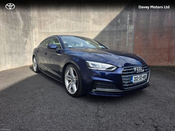 Audi A5 Hatchback, Diesel, 2020, Blue