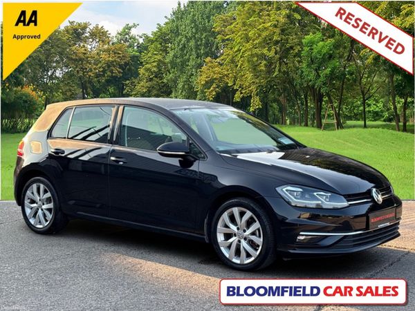 Volkswagen Golf Hatchback, Petrol, 2017, Black