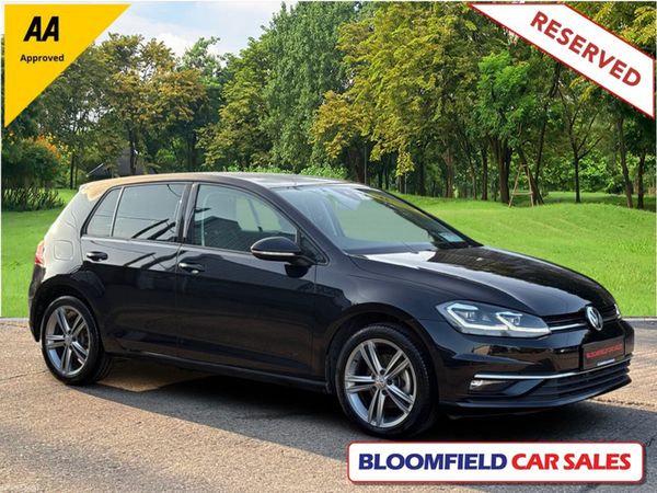 Volkswagen Golf Hatchback, Petrol, 2019, Black
