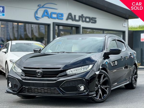 Honda Civic Hatchback, Petrol, 2019, Black