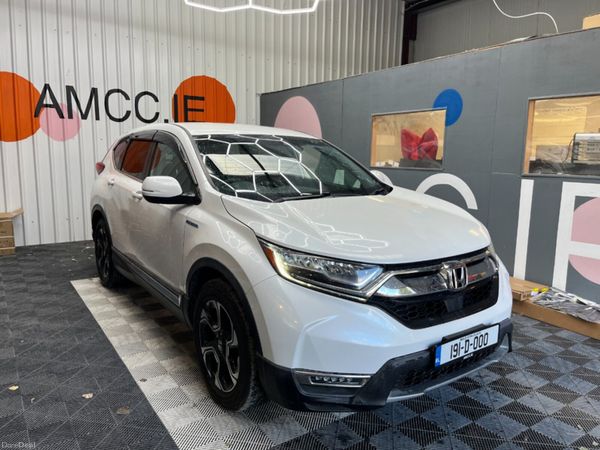 Honda CR-V SUV, Petrol Hybrid, 2019, White