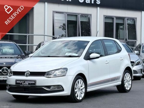 Volkswagen Polo Hatchback, Petrol, 2017, White