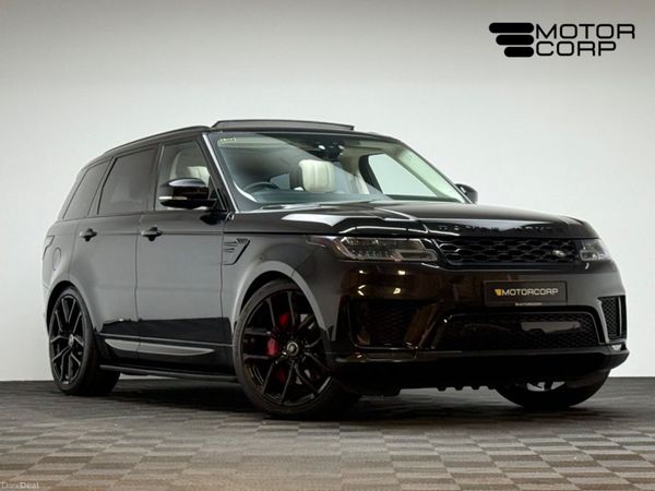 Land Rover Range Rover Sport SUV, Petrol Plug-in Hybrid, 2019, Black