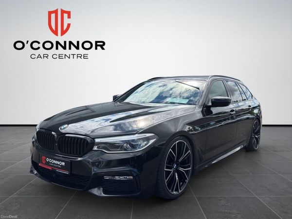 BMW 5-Series Estate, Diesel, 2019, Black