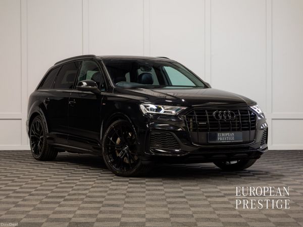 Audi Q7 SUV, Petrol Plug-in Hybrid, 2023, Black