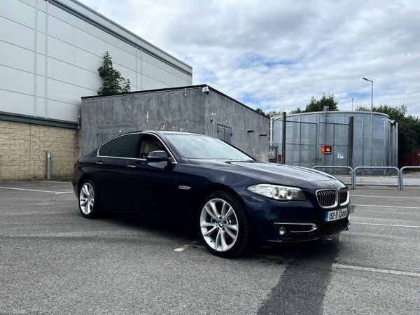 BMW 5-Series Saloon, Diesel, 2015, Blue