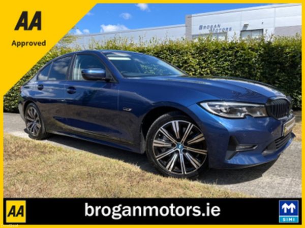 BMW 3-Series Saloon, Petrol Plug-in Hybrid, 2022, Blue
