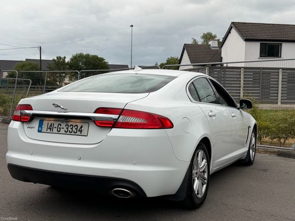 Jaguar XF Saloon, Diesel, 2014, White