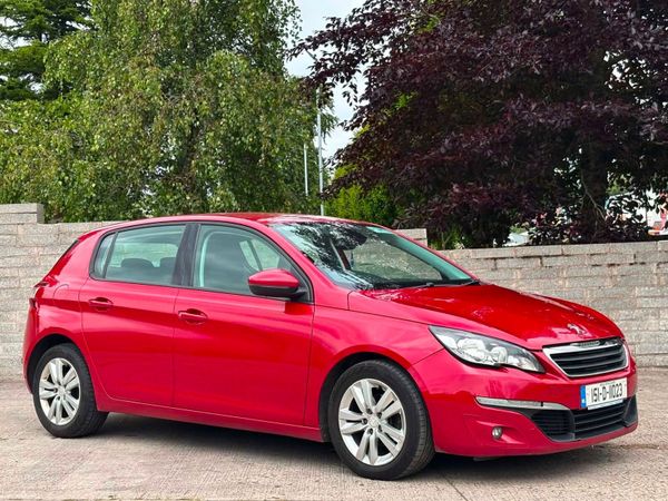Peugeot 308 Hatchback, Diesel, 2015, Red