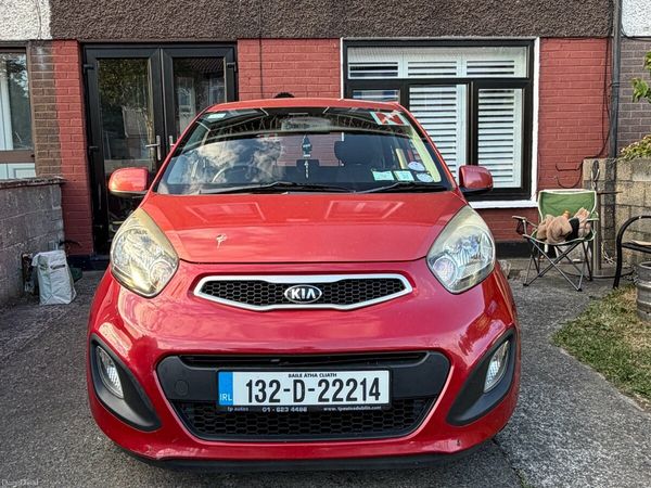 Kia Picanto Hatchback, Petrol, 2013, Red