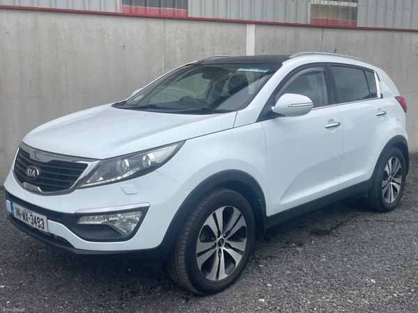 Kia Sportage SUV, Diesel, 2014, White